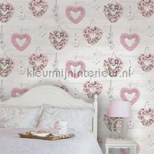 papel pintado corazones