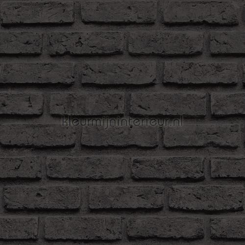 Bakstenen met diepe voeg behang 12361 aanbieding behang Dutch Wallcoverings