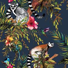 Maki in de tropics tapet 12403 Imaginarium Dutch Wallcoverings