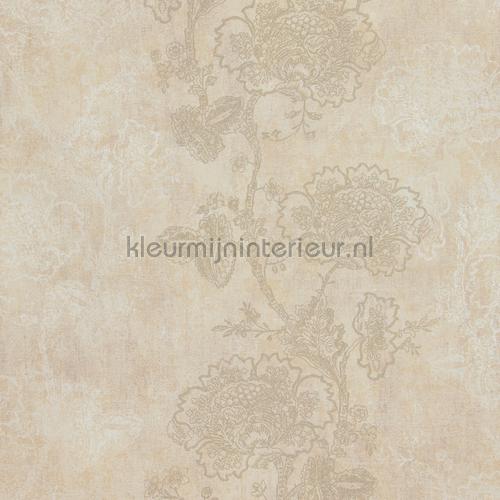 Indiaas verfijnd takkenpatroon papier peint 218564 Indian Summer BN Wallcoverings