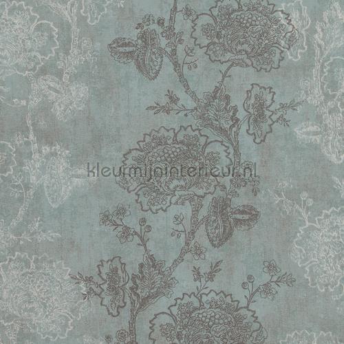 Indiaas verfijnd takkenpatroon papier peint 218565 Indian Summer BN Wallcoverings