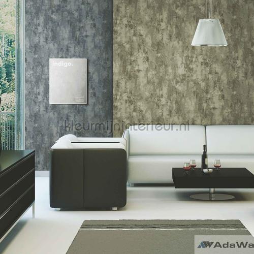 Textured abstract pattern XL rol tapeten 4707-7 Indigo AdaWall