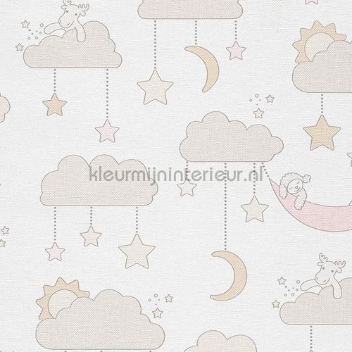 nuages behang ll3010 Baby - Peuter Hookedonwalls