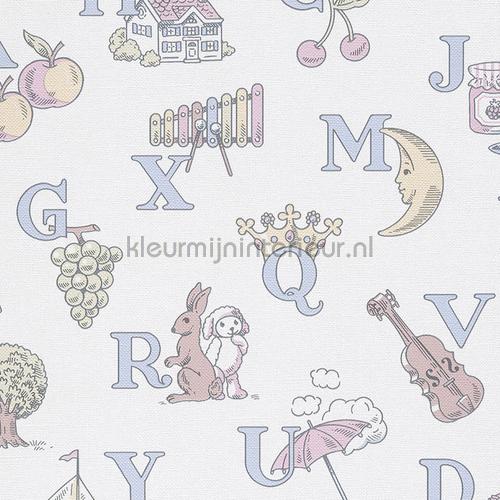 alphabet carta da parati ll3104 Jack N Rose By Woodwork Hookedonwalls