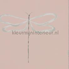 Dragonfly rose papel pintado Scion Vendimia Viejo 