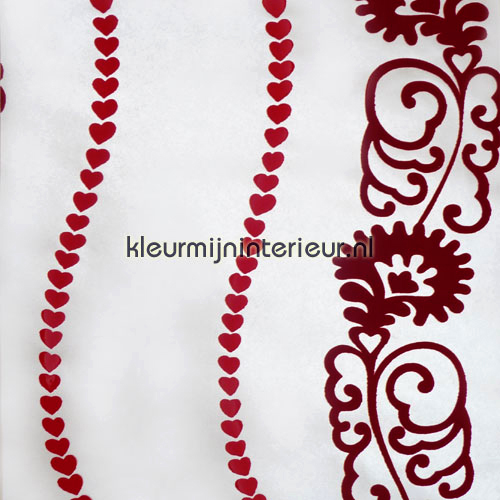 Hartjes velours behang Jubileum Collectie Kleurmijninterieur ... Hartjes velours behang Jubileum Collectie Kleurmijninterieur ...