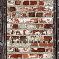 Bakstenen en stalen balken tapet J715-08 Collected Dutch Wallcoverings