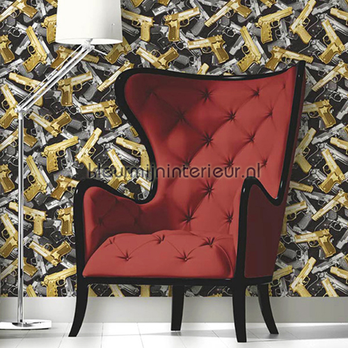 Pistolen tapet J97102 fantasy Dutch Wallcoverings