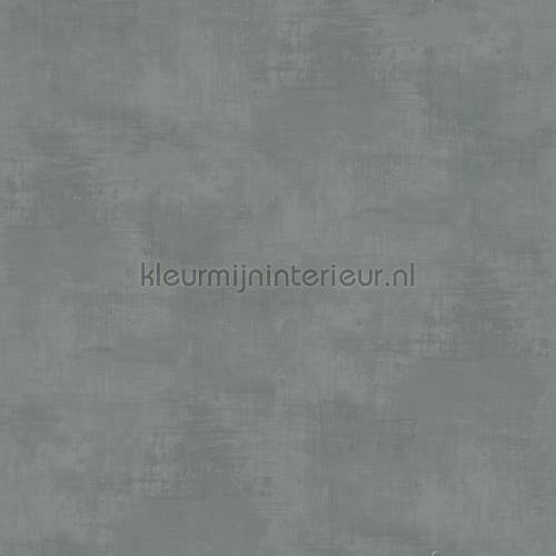 Kalk effect blauwgrijs tapet 61021 Dutch Wallcoverings