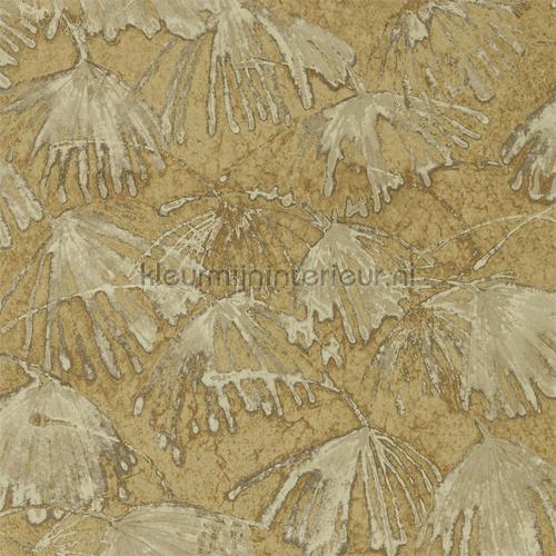 Iliad gold tapet 312637 Kempshott Wallcoverings Zoffany