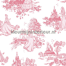 Princess Pink Toile papel pintado Noordwand Kids@home 5 70-233