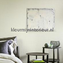 Dots groen op creme behang 31000 Le Corbusier Arte