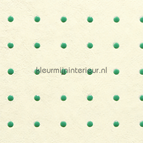 Dots groen op creme papel de parede 31000 Le Corbusier Arte