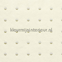 Dots lichtgrijs op creme tapet Arte uni farver 