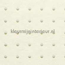 Dots lichtgrijs op creme papier peint Arte Le Corbusier 31002