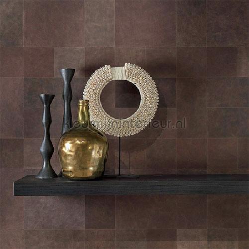 choco patchwork papier peint choco-tegels patchwork Lederen Wandtegels Enzo Pellini