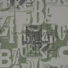 Camouflage letters behang 48901 Camouflage - Leger BN Wallcoverings