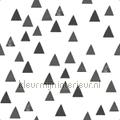 grafische driehoeken zwart wit papier peint 153-139057 filles Enfants
