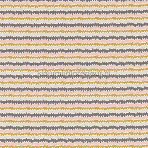 Hetsa blush gordijnstof curtains 120369 stripes Scion