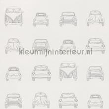 Vintage auto en busjes tapet Esta for Kids urban 