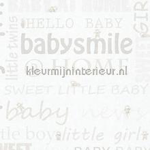 Welkom baby behang 358471 letters text AS Creation