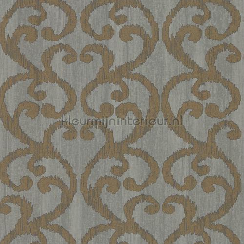 Baroc Pewter wallcovering 111732 baroque modern Harlequin