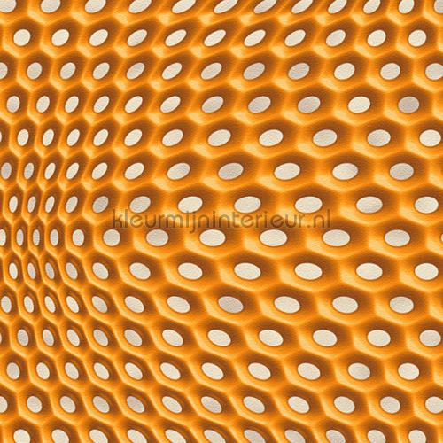 Dropwave orange papel de parede 327074 sale wallcovering AS Creation