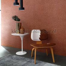 Caiman orange brulee behang Casamance Malanga 74071242