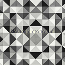 Bold cubism grey wallpaper tapet 339-346913 Mariska Meijers Origin