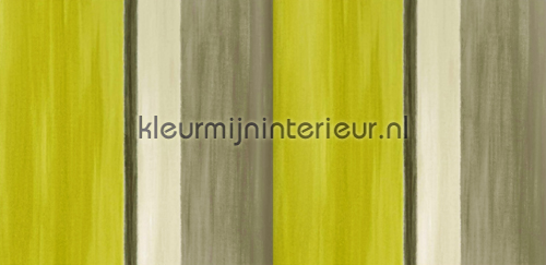 Painted stripes yellow  wallpaper papel de parede 339-346931 Mariska Meijers Origin