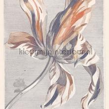 Tulip tyler marine behang Eijffinger Masterpiece 358116