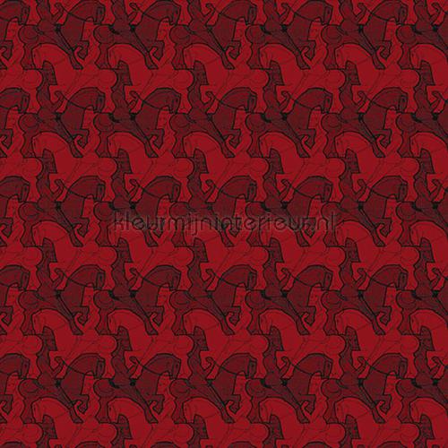 Escher Horseman wallpaper papel pintado 23140 caballos Arte