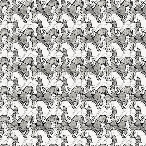 Escher ruiters wallpaper papier peint 23141 MC Escher Arte