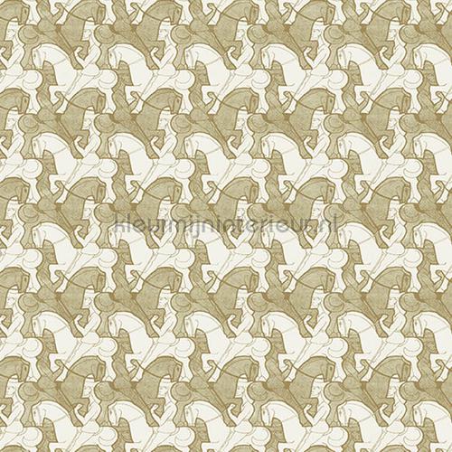 Escher ruiters wallpaper behaang 23142 MC Escher Arte