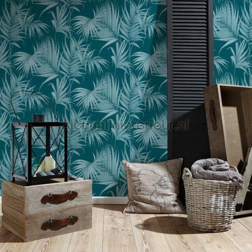 Palm bladeren behang 36505-5 Trendy - Hip AS Creation