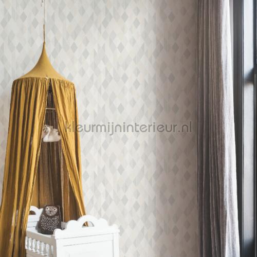 Diagonaal ruitritme tapeten 220215 Baby - Kleinkind BN Wallcoverings