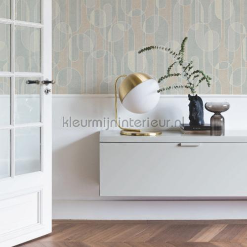 Boogvormen sixties tapet 220221 Moderne - Abstrakt BN Wallcoverings