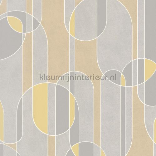 Boogvormen sixties tapet 220223 salg BN Wallcoverings