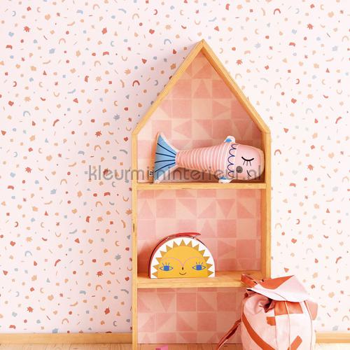 gestrooide figuurtjes wallcovering 399103 Baby - Toddler Eijffinger