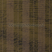 Groenbruin weefsel met strepen behang Kleurmijninterieur Natuurlijke-materialen