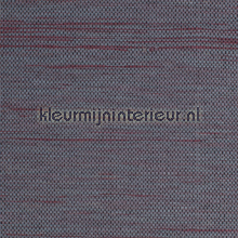 Hor. weefsel blauw-paars met zwart accen behang Kleurmijninterieur Natuurlijke-materialen