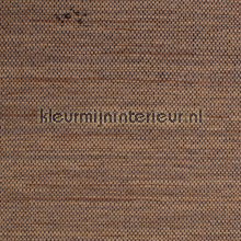 Hor. weefsel bruin met zwart accent wallcovering Kleurmijninterieur all images 