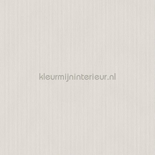 Elegant gestreepte uni lichtgrijs wallcovering NU1004 Nuances Hookedonwalls