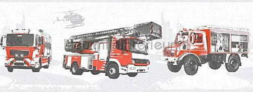 Brandweer rand papier peint 358142 Borders for Children AS Creation