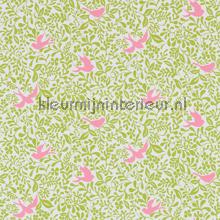 Larksong lime behang 214762 Papavera Sanderson