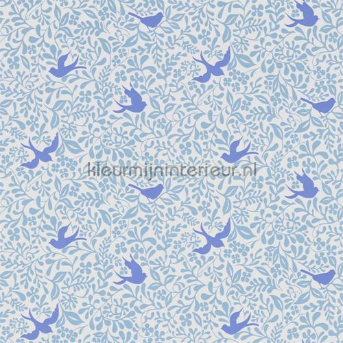 Larksong marine wallcovering 214764 romantic modern Sanderson