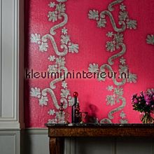 Dolce fuchsia roze papel de parede Elitis Vendimia Velhos 