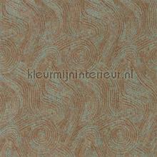 Hawksmoor oxidised copper papel de parede 312598 Phaedra Wallcoverings Zoffany