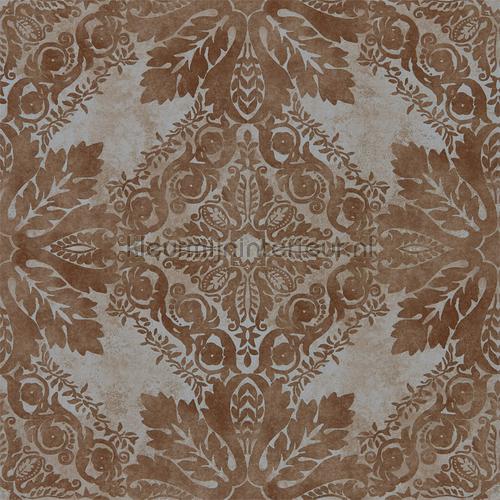 Medevi Mirror vintage copper tapeten 312611 Phaedra Wallcoverings Zoffany