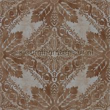 Medevi Mirror vintage copper tapet Zoffany Vintage Gamle 